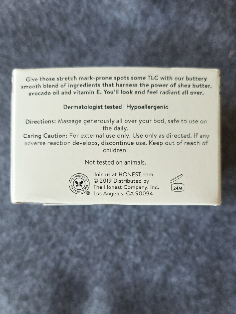 The Honest Company Rock The Bump Body Butter - Picture 3 of 5